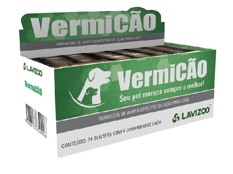 VERMICÃO 4 COMPRIMIDOS