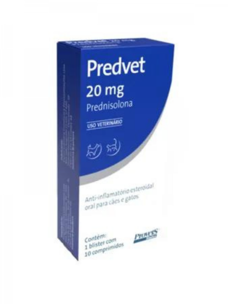 PREDVET 20MG 10 COMPRIMIDOS