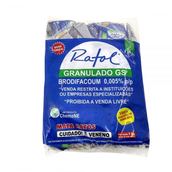 RATOL GRAN. GS PROF. (50X20GR) 1KG