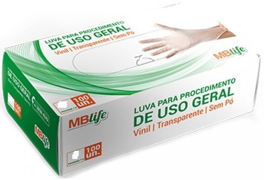 LUVA USO GERAL LATEX C/PO TAM G(MBLIFE)