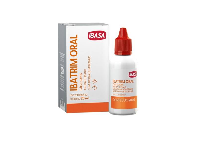 IBATRIM ORAL CAES E GATOS 20ML